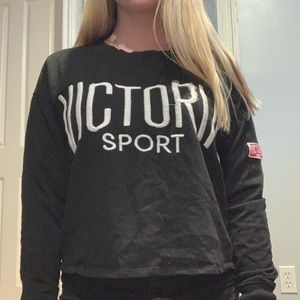 victoria’s sport comfy black long sleeve